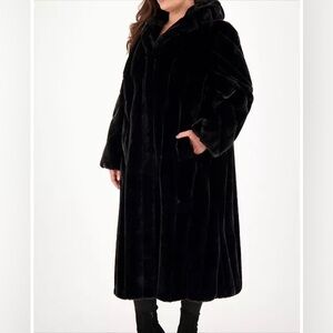 Jones New York Faux Fur Winter Coat